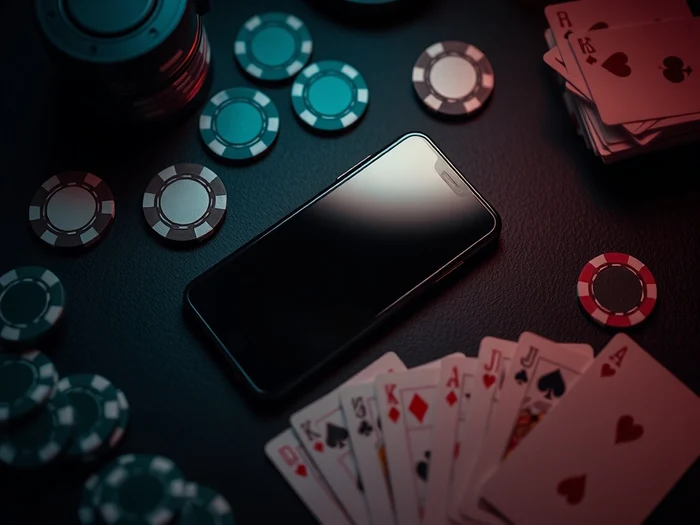Casino app with real chips
